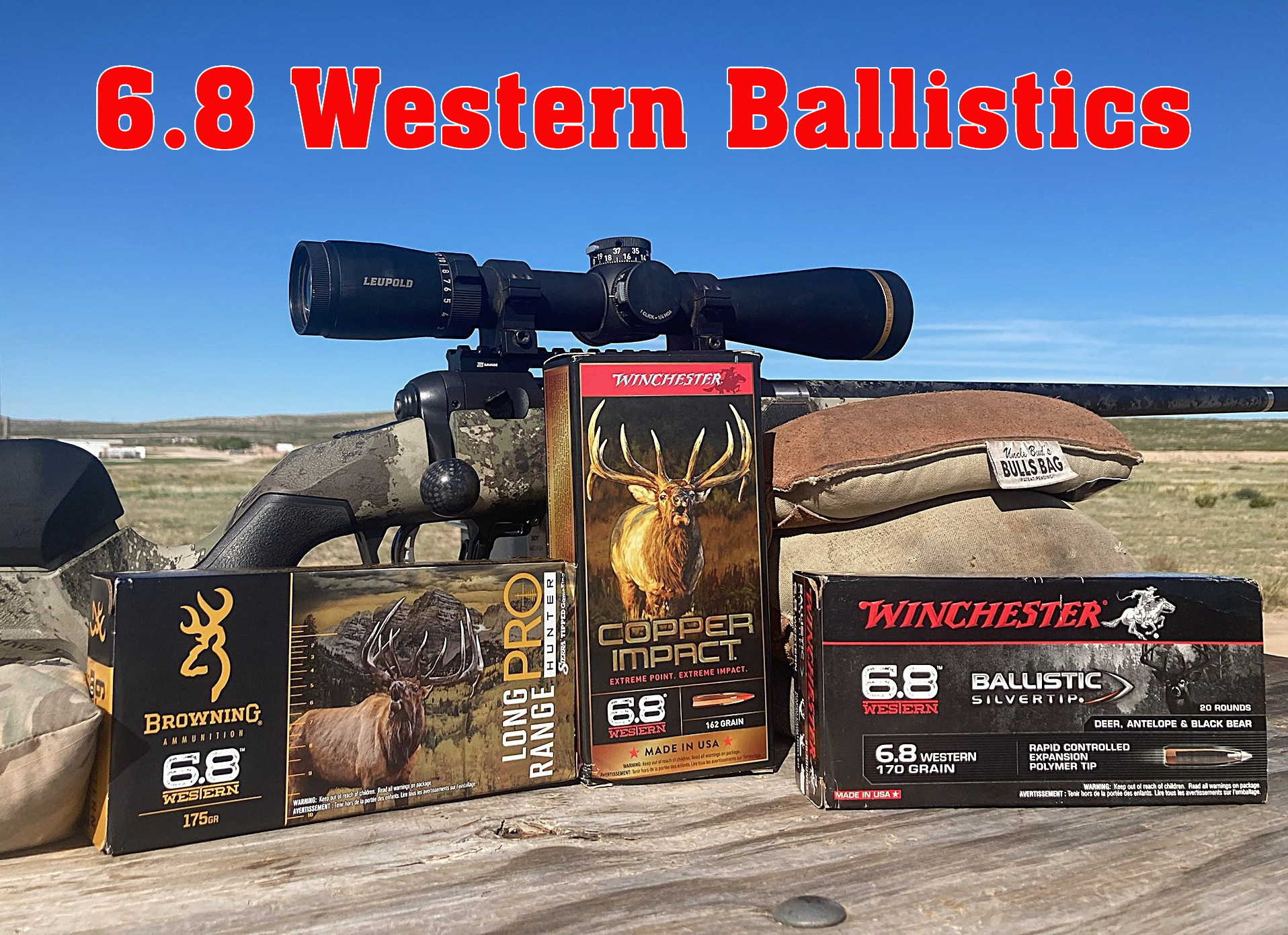 Notes from the Bench: Savage 110 Ultralite Pro in 6.8 Western